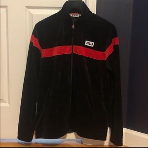 Fila Velour Jacket (rare/deadstock) Large